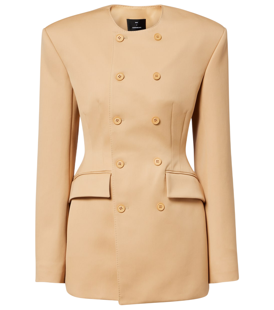 Mini-robe à double boutonnage Wardrobe.NYC RHW