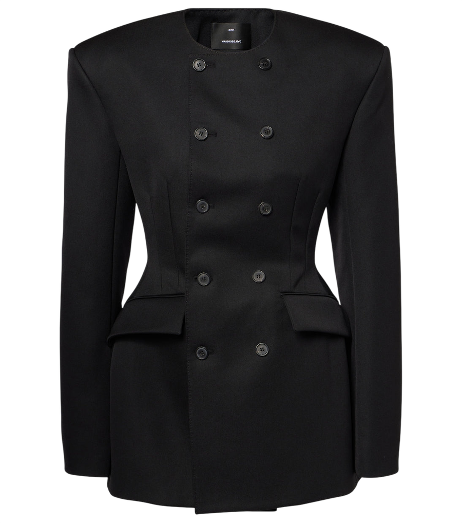 Wardrobe.NYC Twill blazer dress