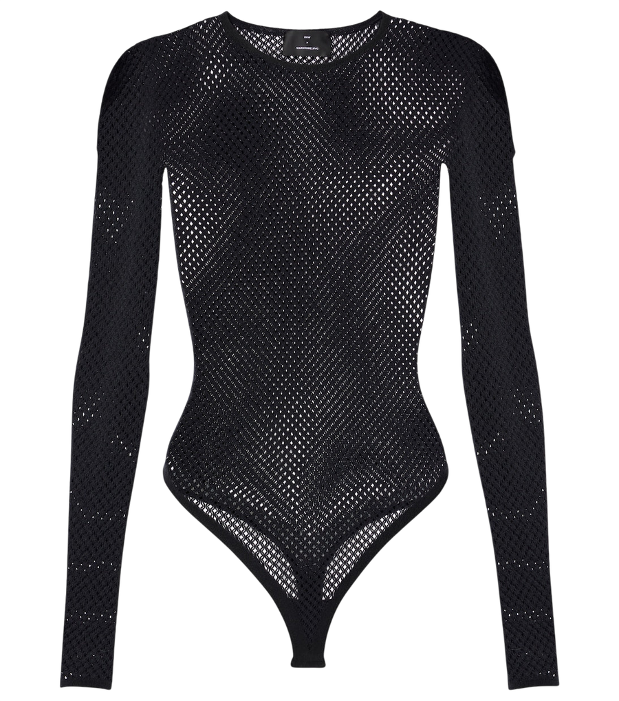 Body de mezcla de lana Web de Wardrobe.NYC x RHW