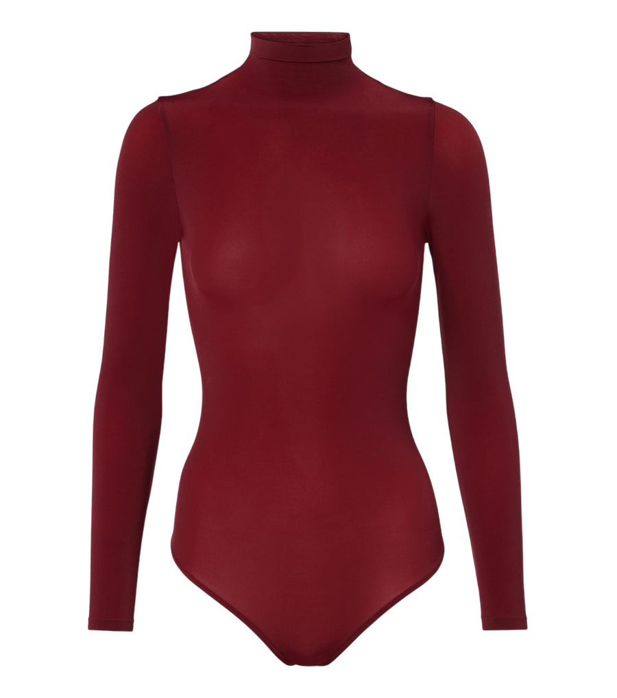 Body de jersey con cuello de tortuga Wolford Buenos Aires