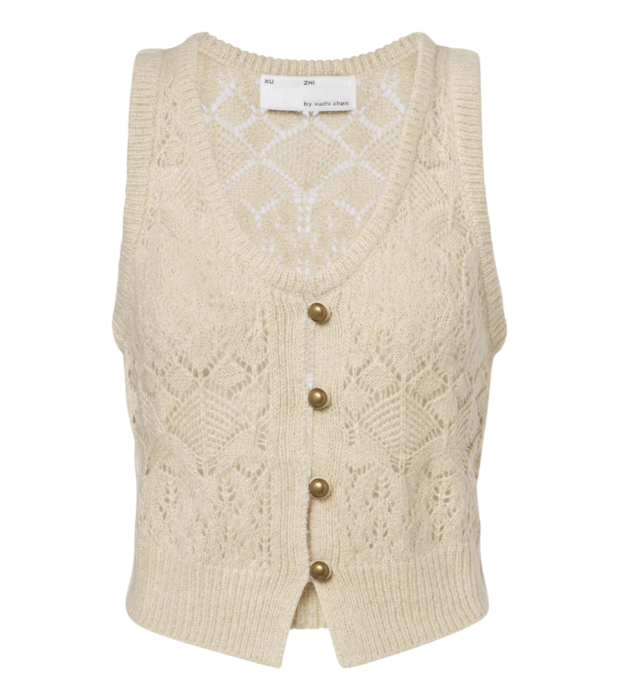 Xu Zhi Open-knit sweater vest