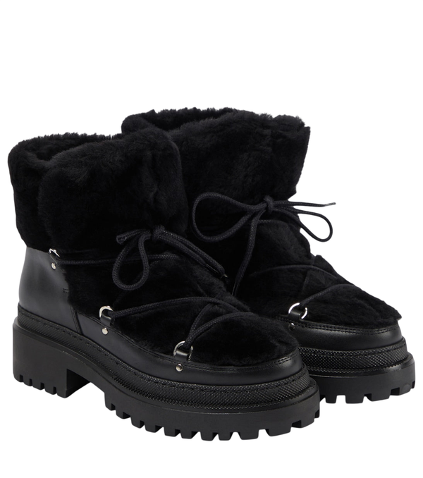 Yves Salomon Shearling ankle boots
