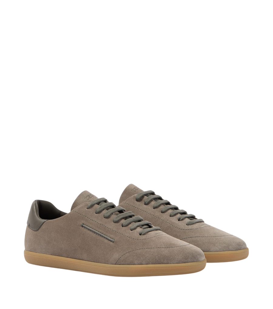 Zegna 232 suede sneakers