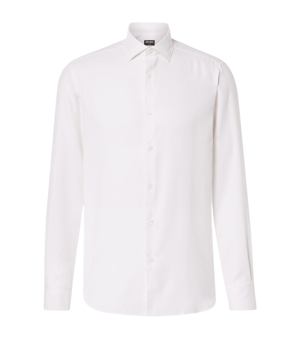 Zegna Cashco cotton and cashmere shirt