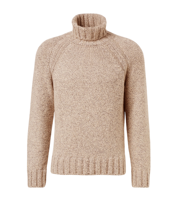 Zegna Cashmere and wool turtleneck sweater