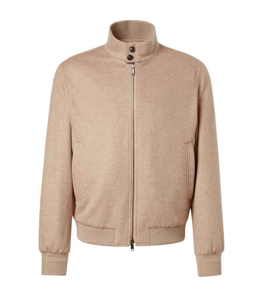 Zegna Cashmere bomber jacket