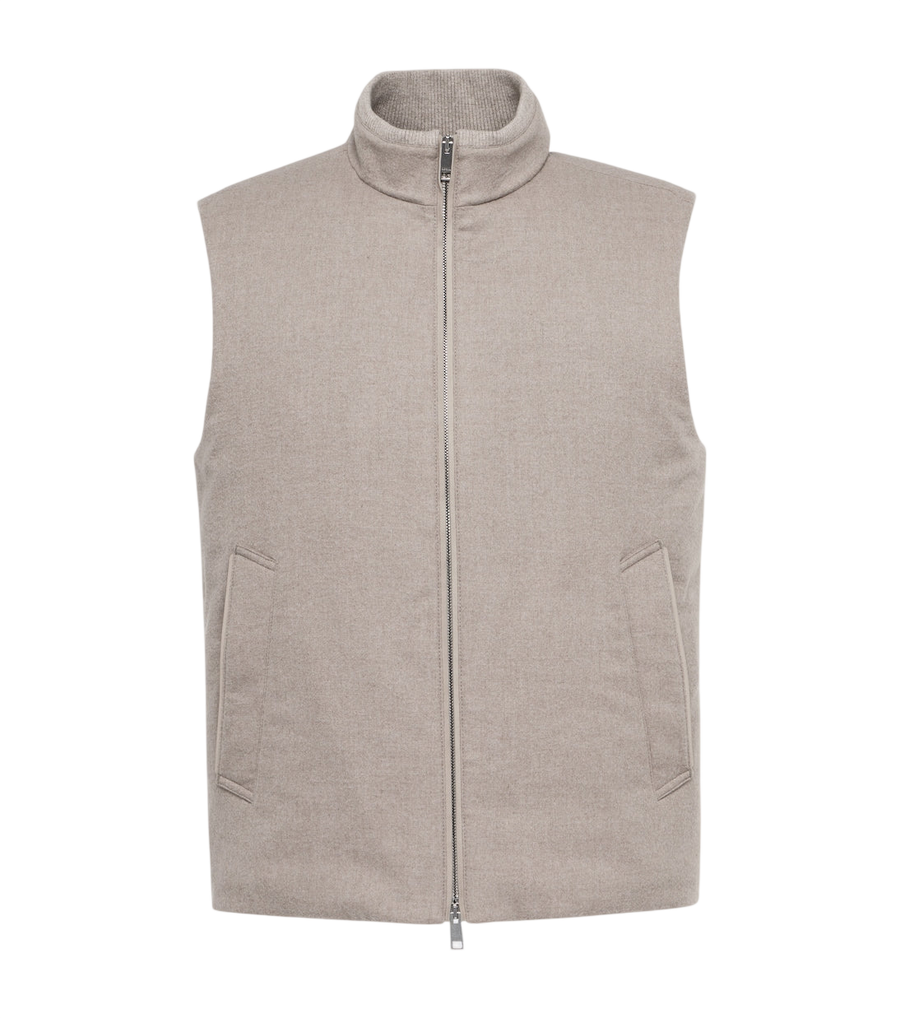 Zegna Cashmere down vest