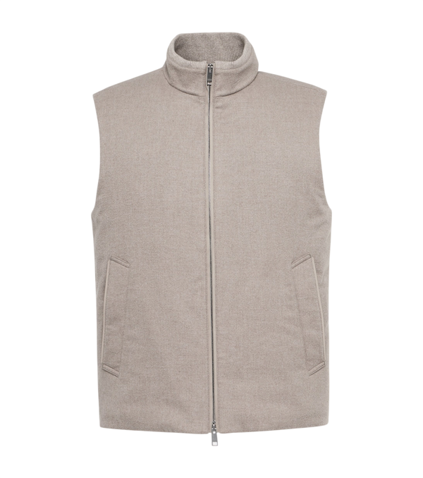 Zegna Cashmere down vest