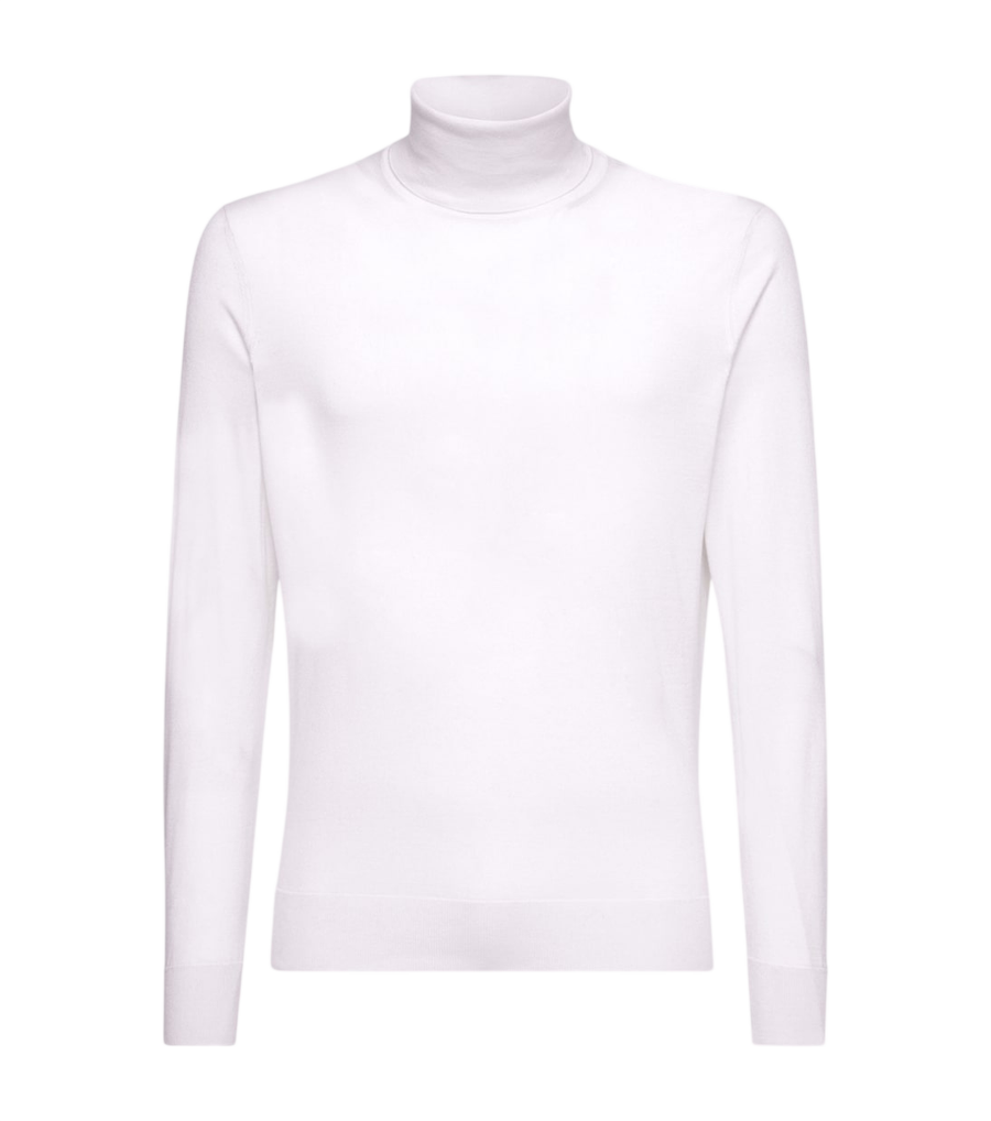 Zegna Cashseta cashmere and silk turtleneck top