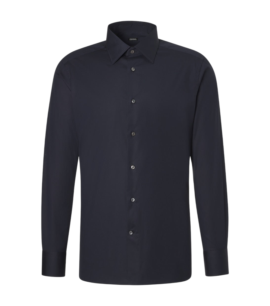 Zegna Cotton-blend shirt