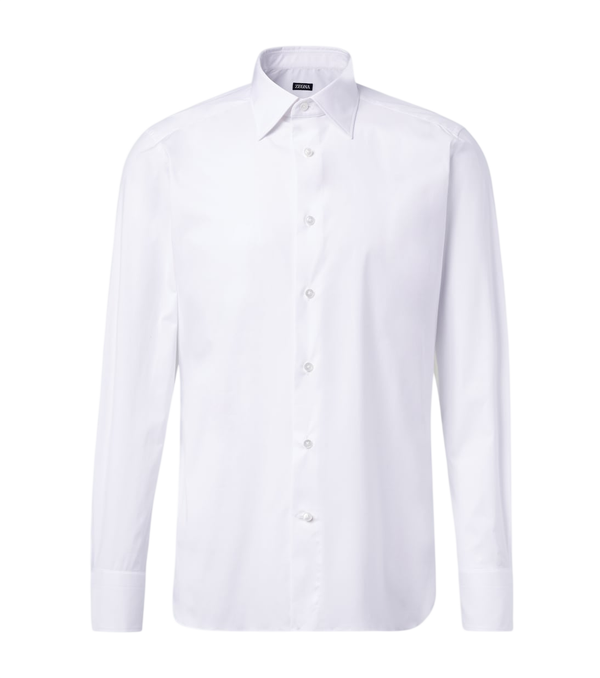 Zegna Cotton-blend shirt