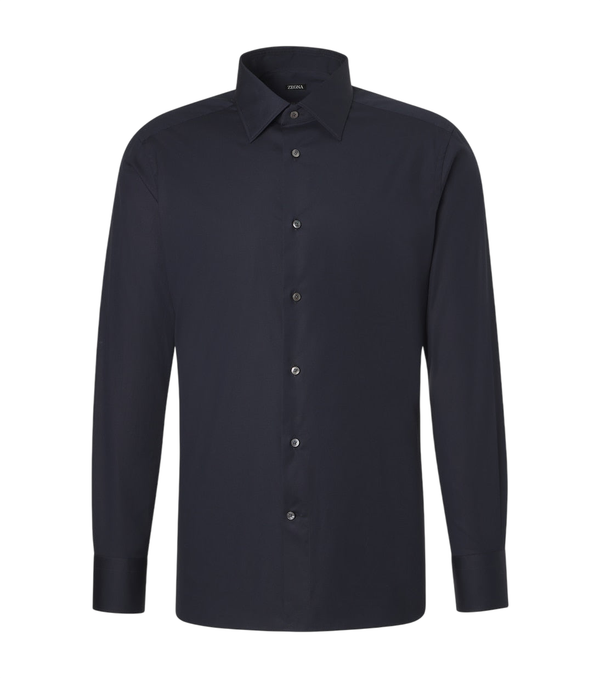 Zegna Cotton-blend shirt