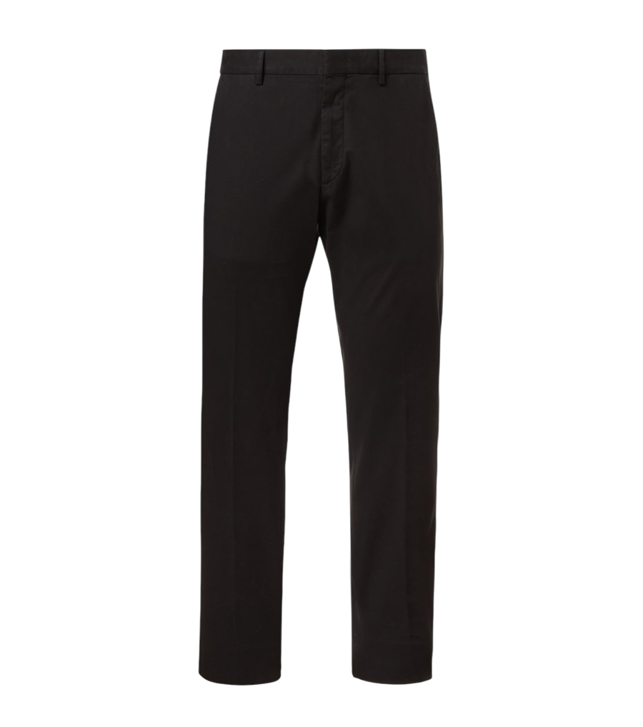 Zegna Cotton-blend slim pants
