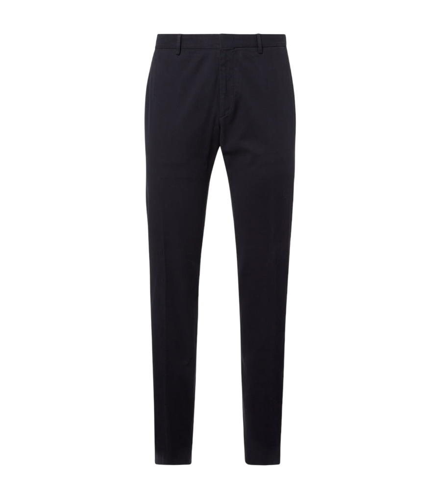 Zegna Cotton-blend straight pants