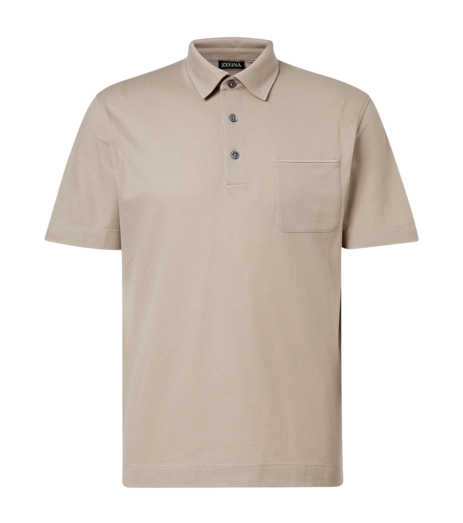 Zegna Cotton polo shirt