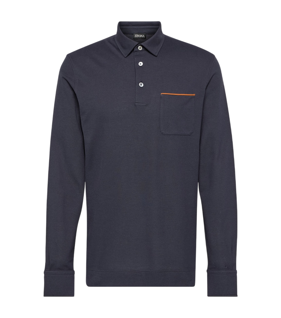 Zegna Cotton polo shirt