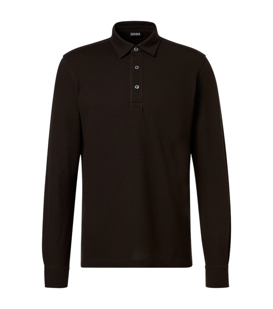 Zegna Cotton polo shirt