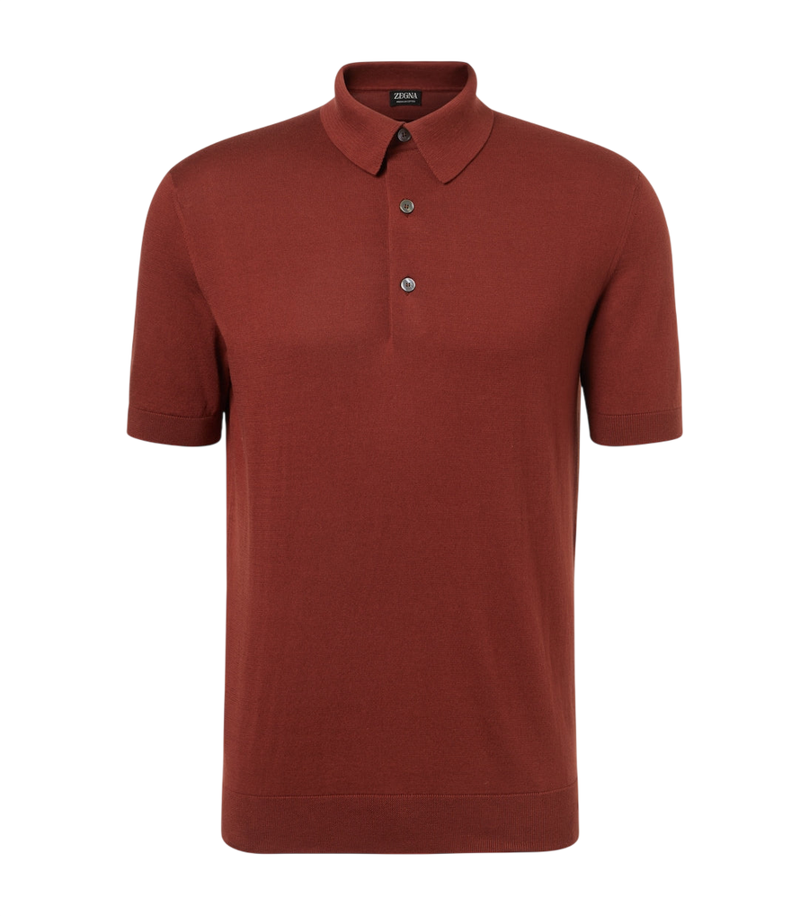 Zegna Cotton polo shirt