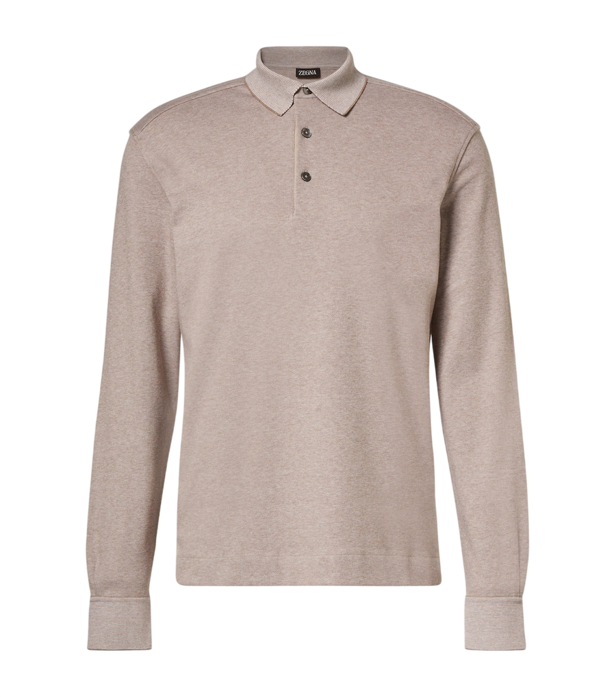 Zegna Cotton polo sweater