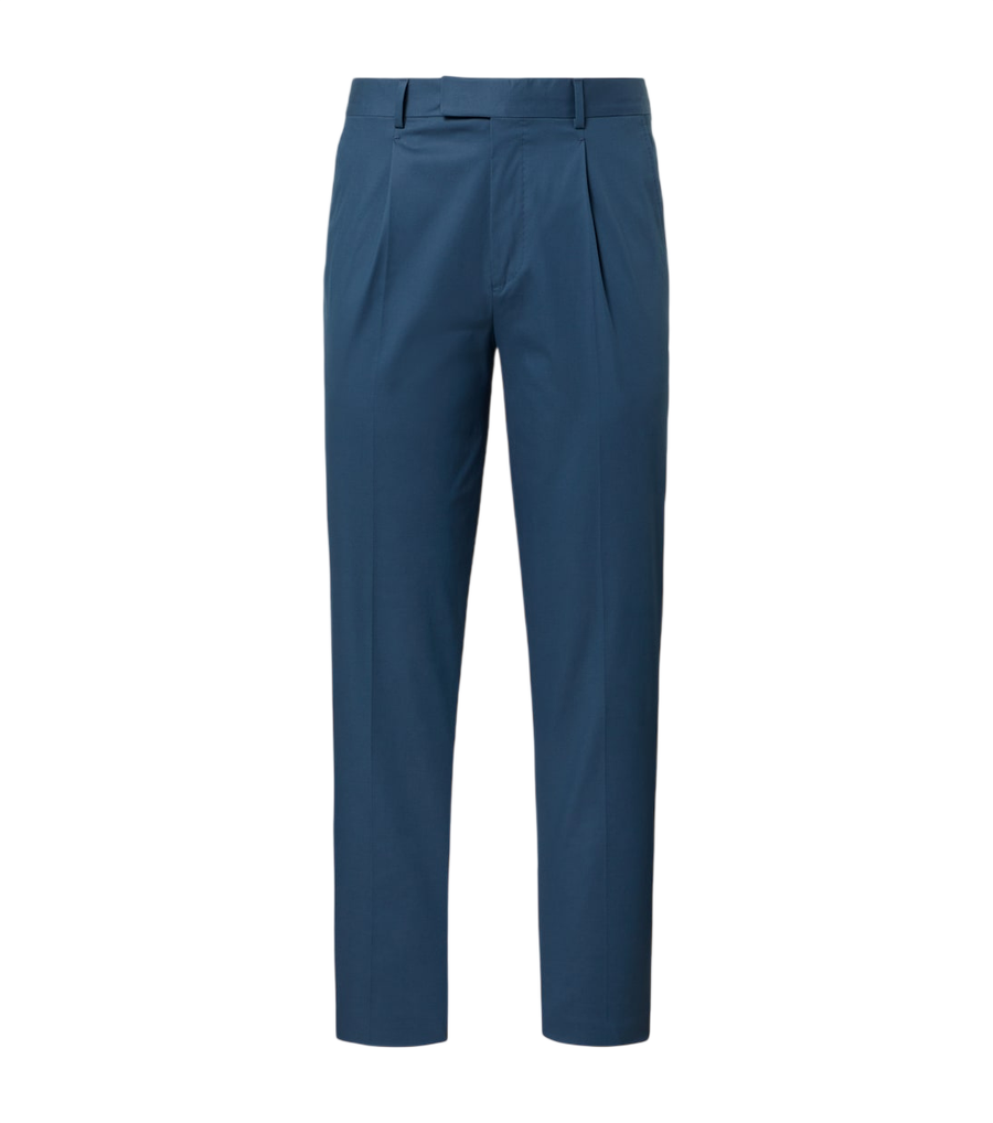 Zegna Cotton straight pants