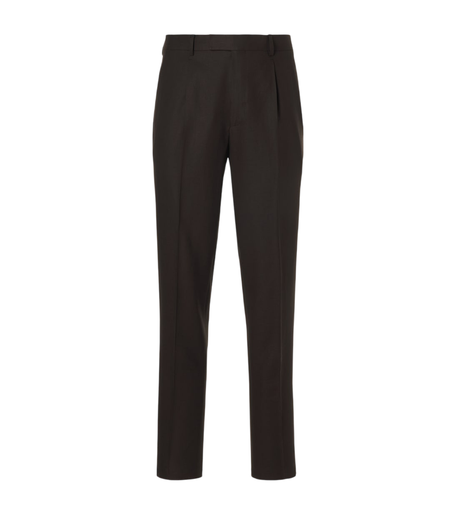 Zegna Cotton straight pants