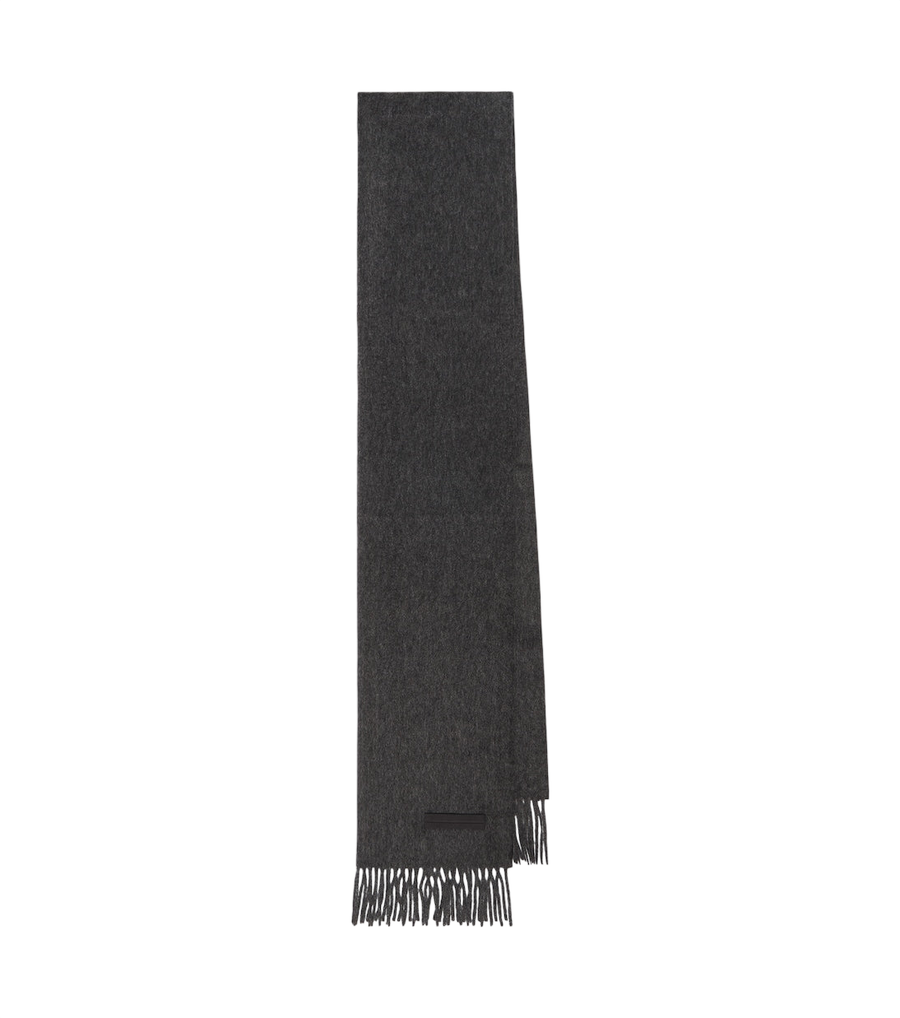 Zegna Fringed cashmere scarf