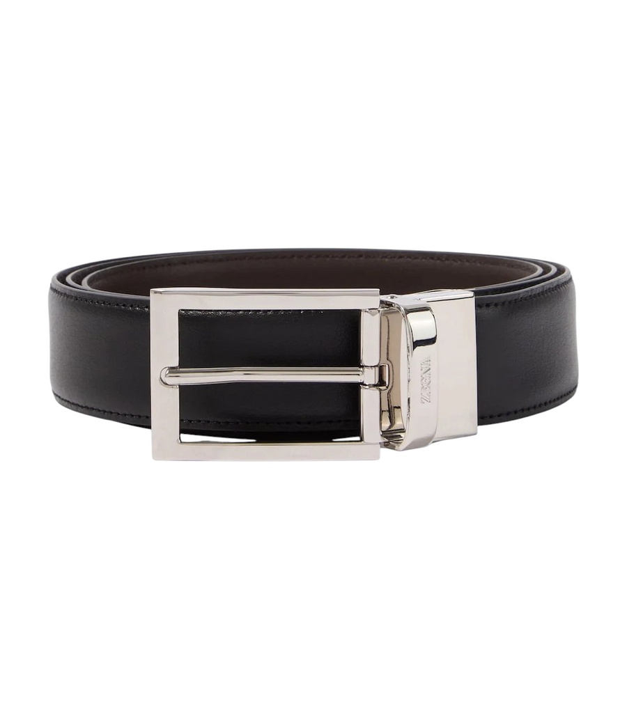 Zegna Leather Belt