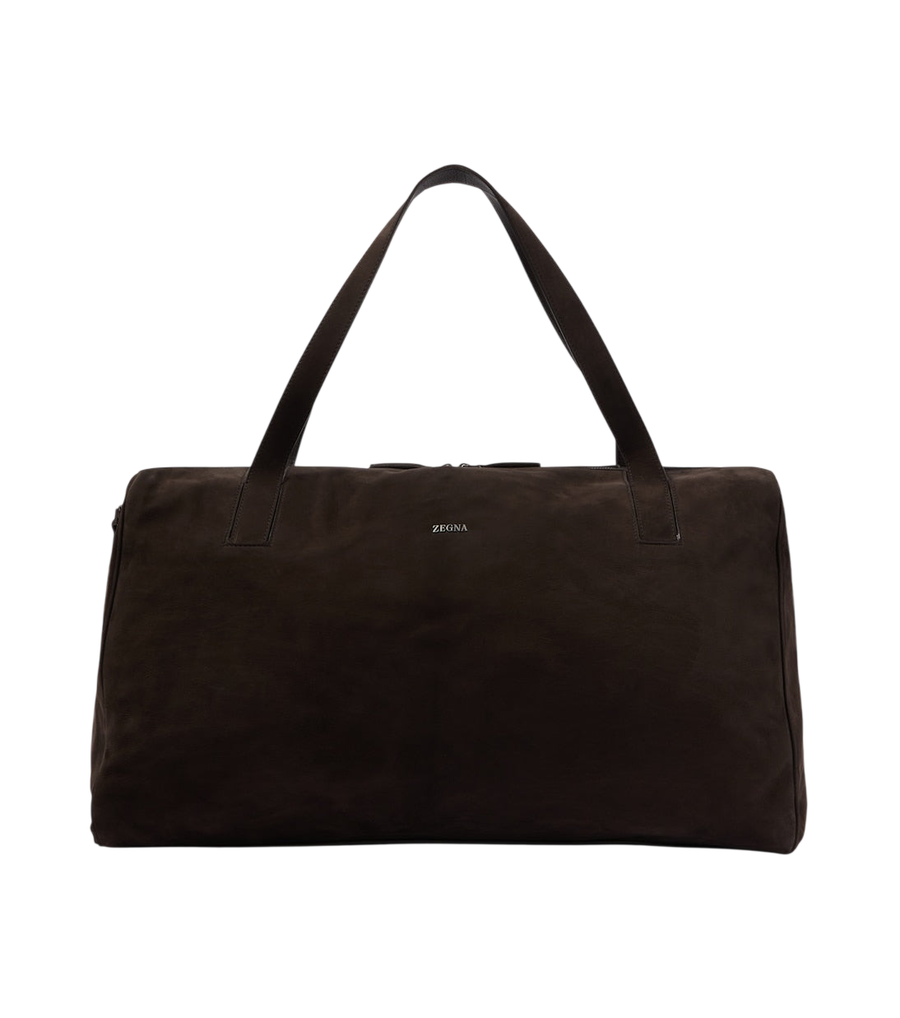 Zegna Leather duffel bag