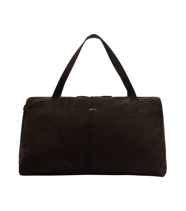 Zegna Leather duffel bag