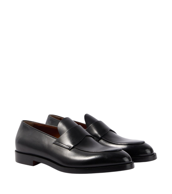Zegna Leather penny loafers