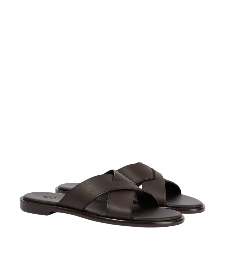 Zegna Leather sandals