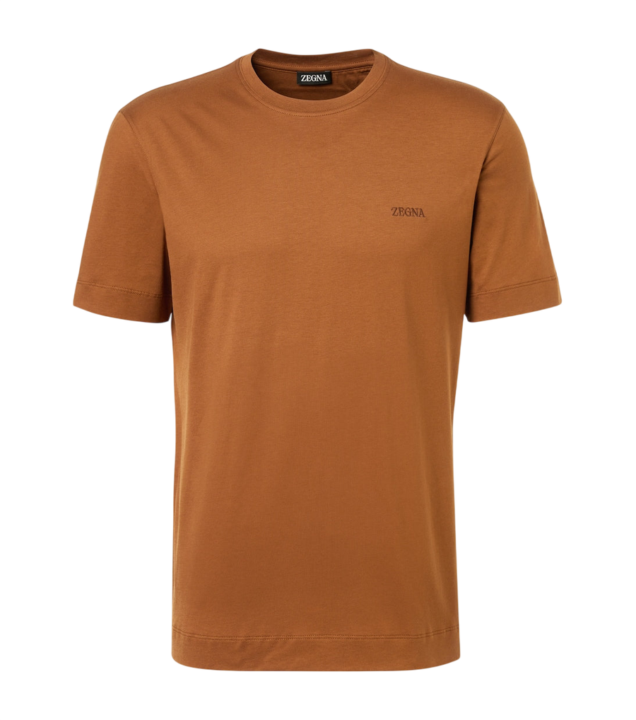 Zegna Logo cotton jersey T-shirt