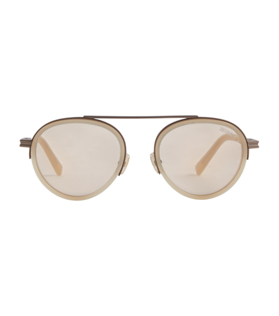 Zegna Orizzonte aviator sunglasses
