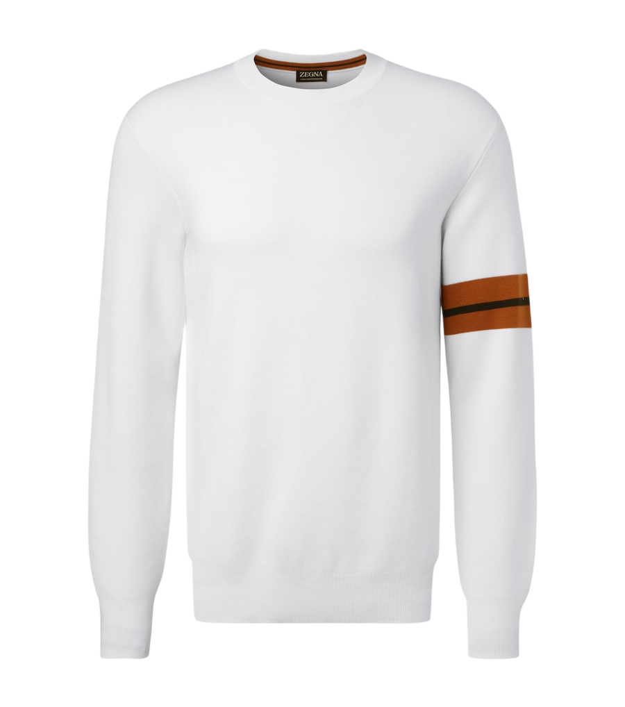 Zegna Ribbed-knit wool sweater