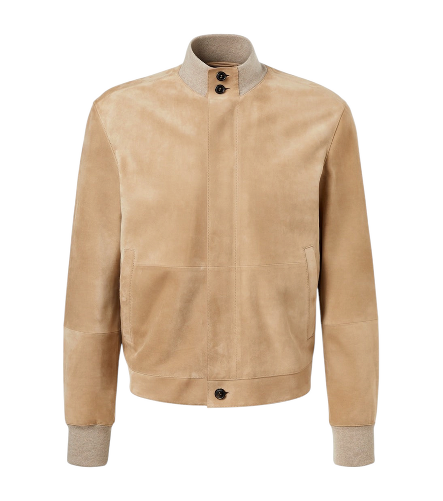 Zegna Suede blouson