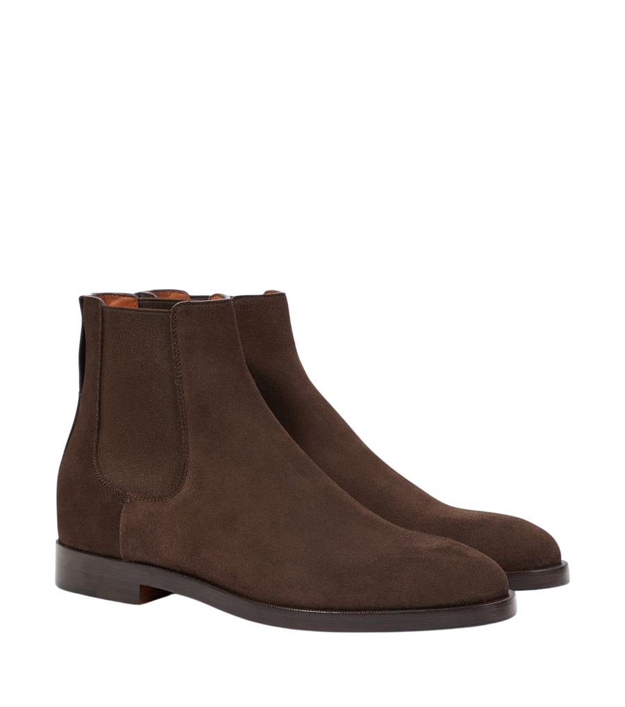 Zegna Suede Chelsea boots