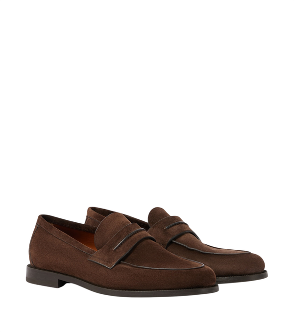 Zegna Suede loafers