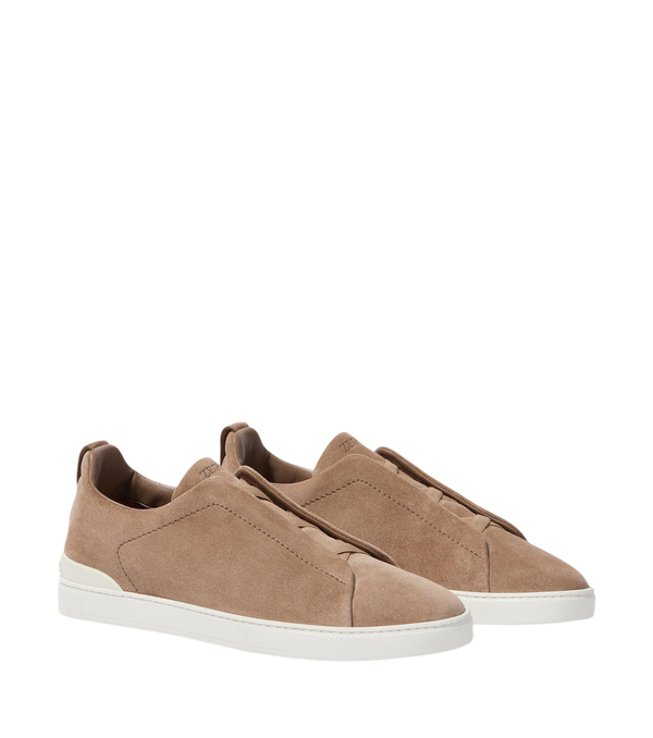 Zegna Triple Stitch suede sneakers