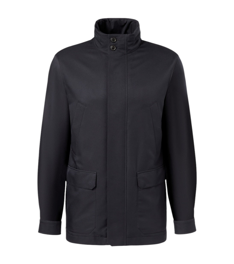 Zegna Twill field jacket