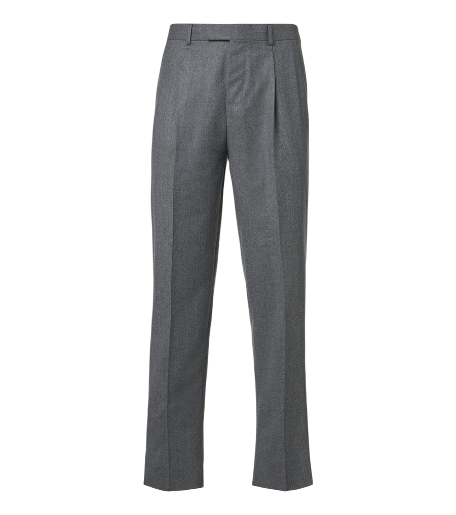 Zegna Wool flannel straight pants