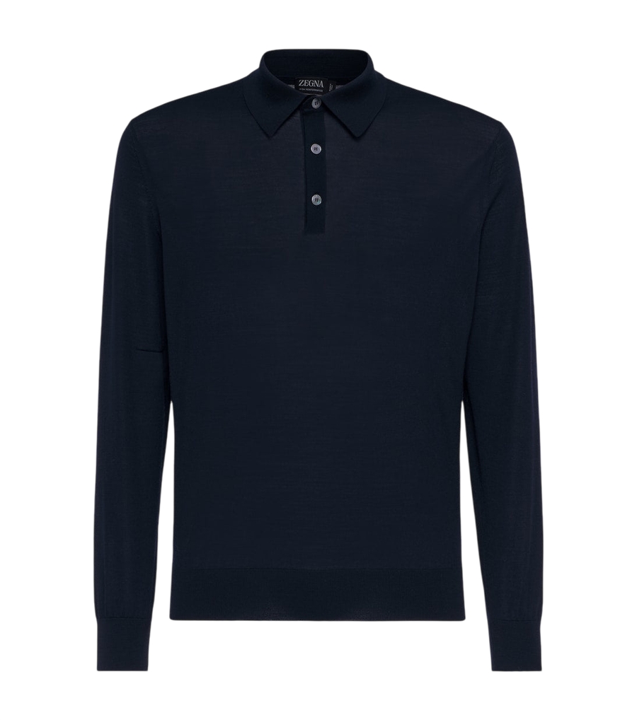 Zegna Wool polo shirt