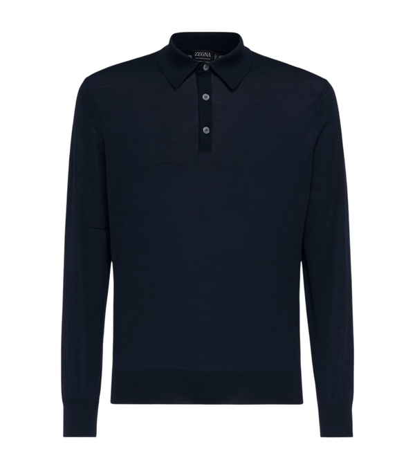 Zegna Wool polo shirt