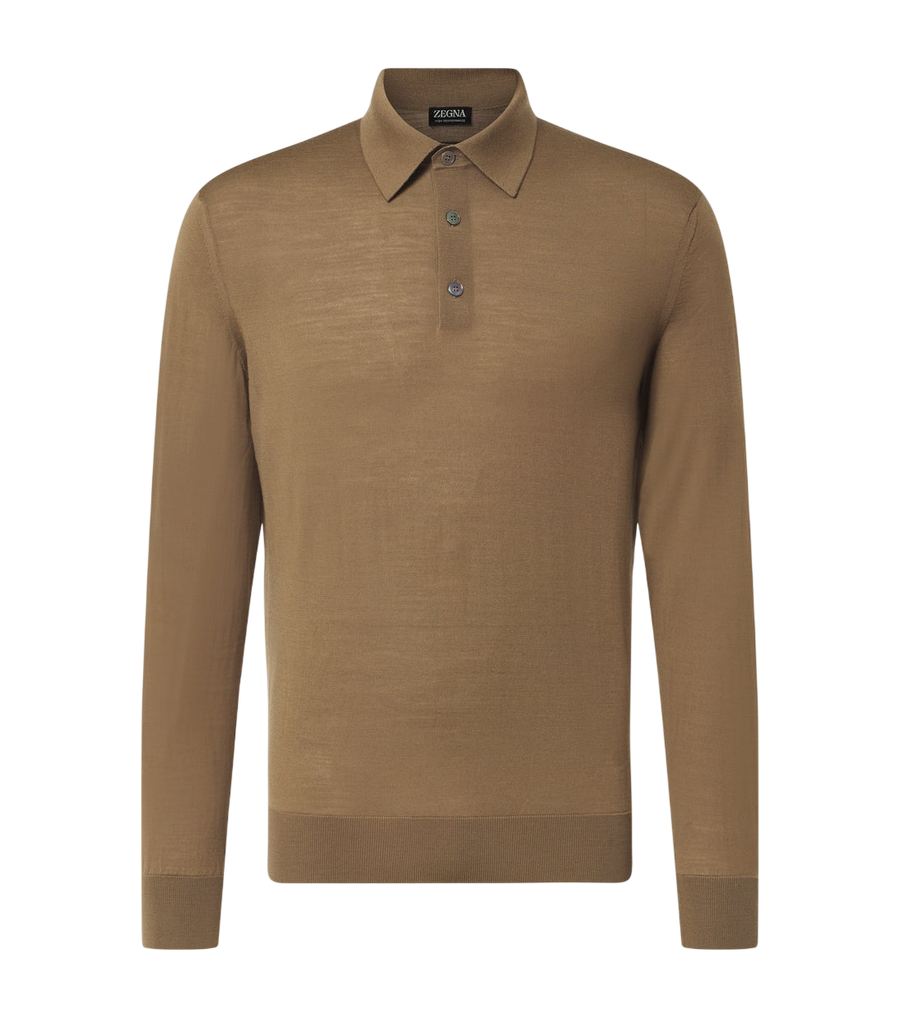 Zegna Wool polo shirt