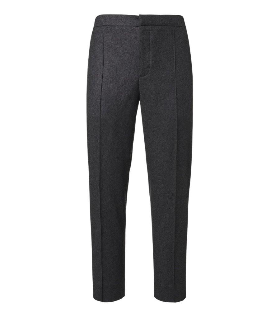 Zegna Wool, silk, and cashmere straight pants