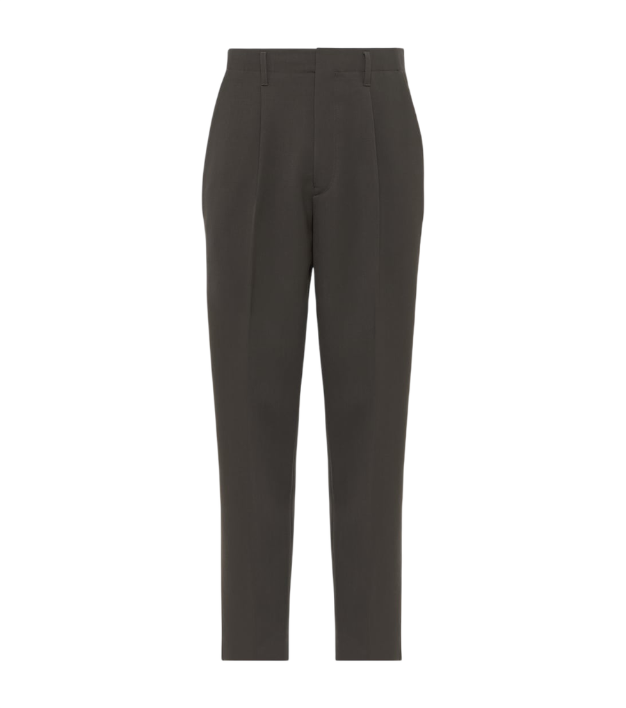Zegna Wool straight pants