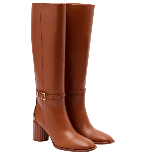 Zimmermann Eddie 70 leather knee-high boots