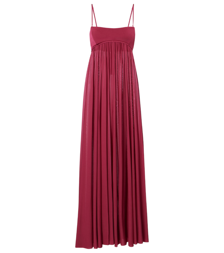 Vestido largo tipo bandeau de punto Luna de Zimmermann