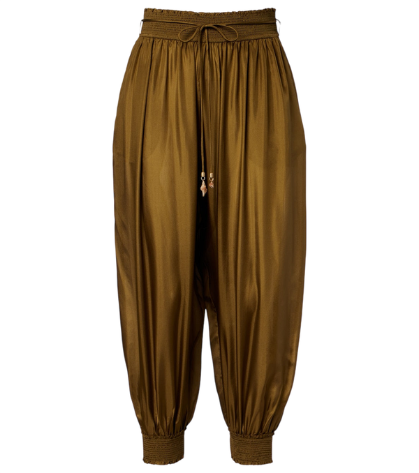 Pantalones bombachos cortos de seda Mahon de Zimmermann