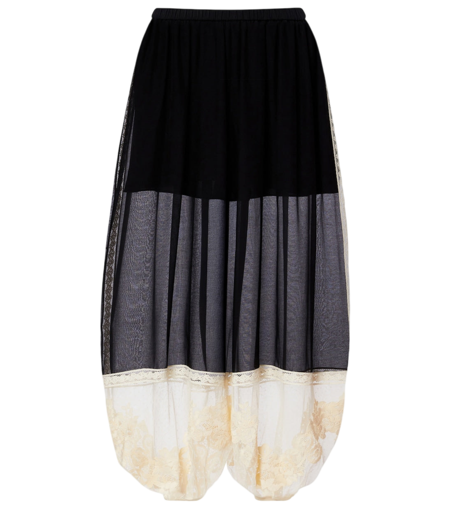 Zimmermann Roselight cotton and silk balloon pants