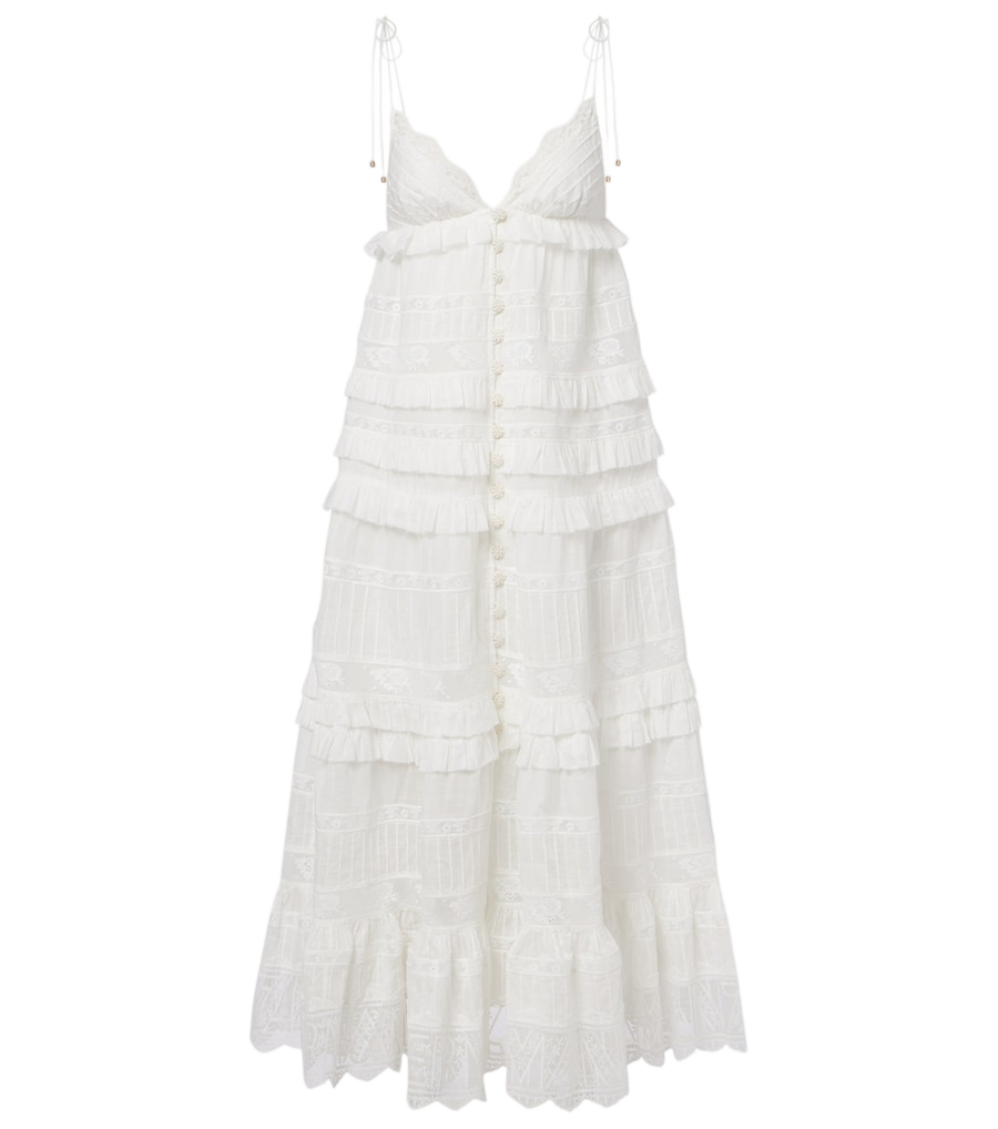 Zimmermann Solstice cotton midi dress